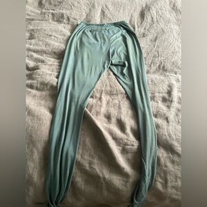 Hara the label bamboo green leggings medium